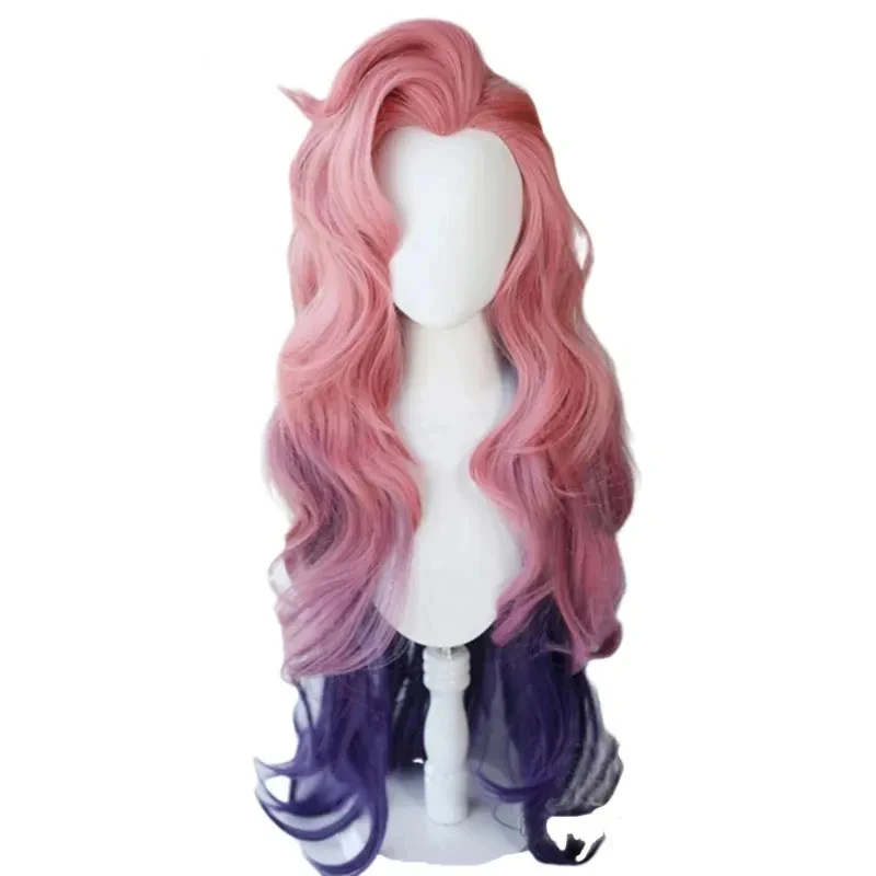 e,4;v'6\k/LOL KDA The Baddest Ahri Akali Kaisa Evelynn Seraphine HJ833JF0 Cosplay Costume Wigs Women Heat Resistant Wi5;g'8.n/3\ view 3