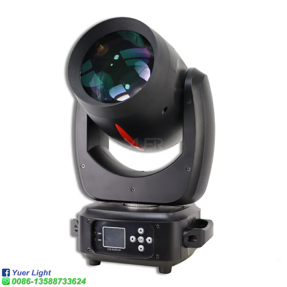 Projecteur Lumineux LED à Tête Mobile de 250W, Éclairage de Scène à Effet d'Ouverture pour DJ et ixde Mariage DMXorgBeam, 4 Pièces/Lot