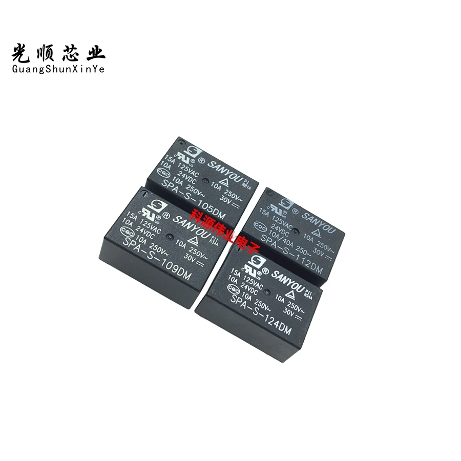 SPA-S-105DM -112DM -124DM 5V 12V 24V 4Pin