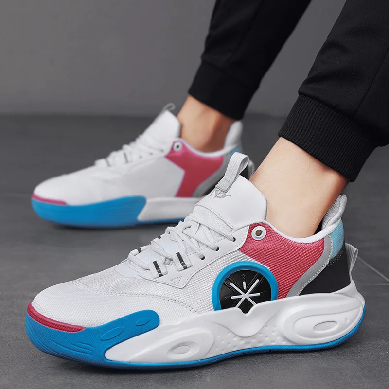 

2025 Explosions Men's Shoes Wear-resistant Basketball Shoes Men's Shoes genuine goods sneaker Autumn Men's Anti-slip Sneakers