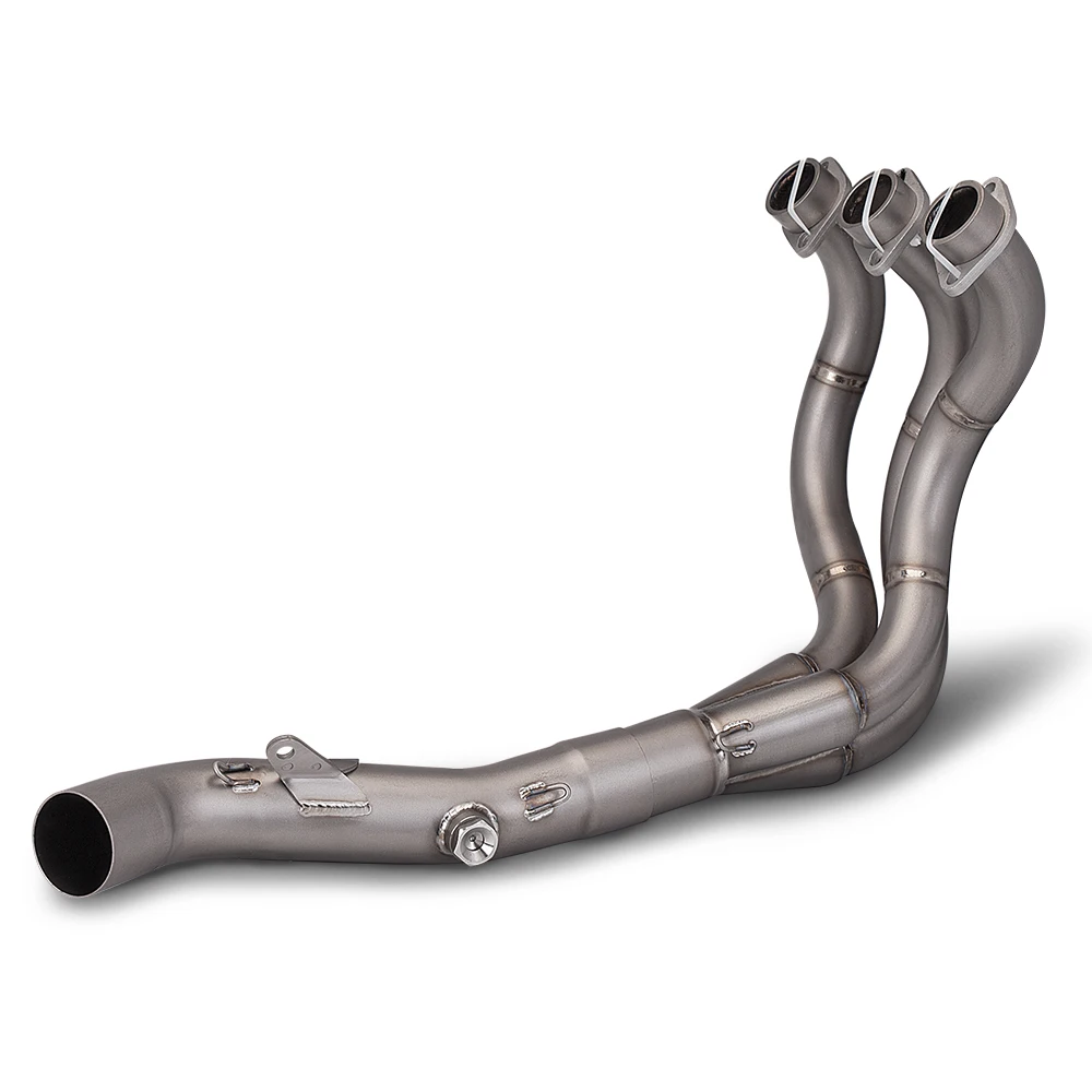 

Slip on Tube for Yamaha MT09 FZ09 XSR900 2014-2020 Motorcycle Exhaust Full Titanium Alloy Modify Front Pipe 51MM Escape Racing