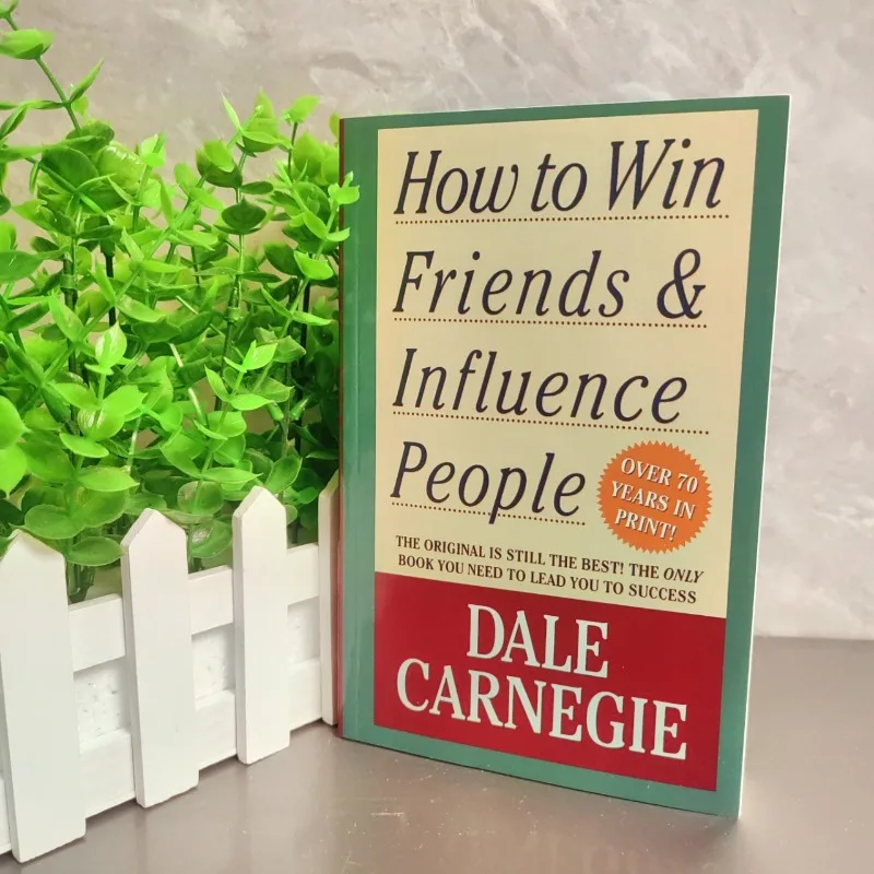 Cómo ganar amigos y influenciar a las personas de Dale Carnegie Habilidades de comunicación interpersonal Libro de lectura de autoprotección