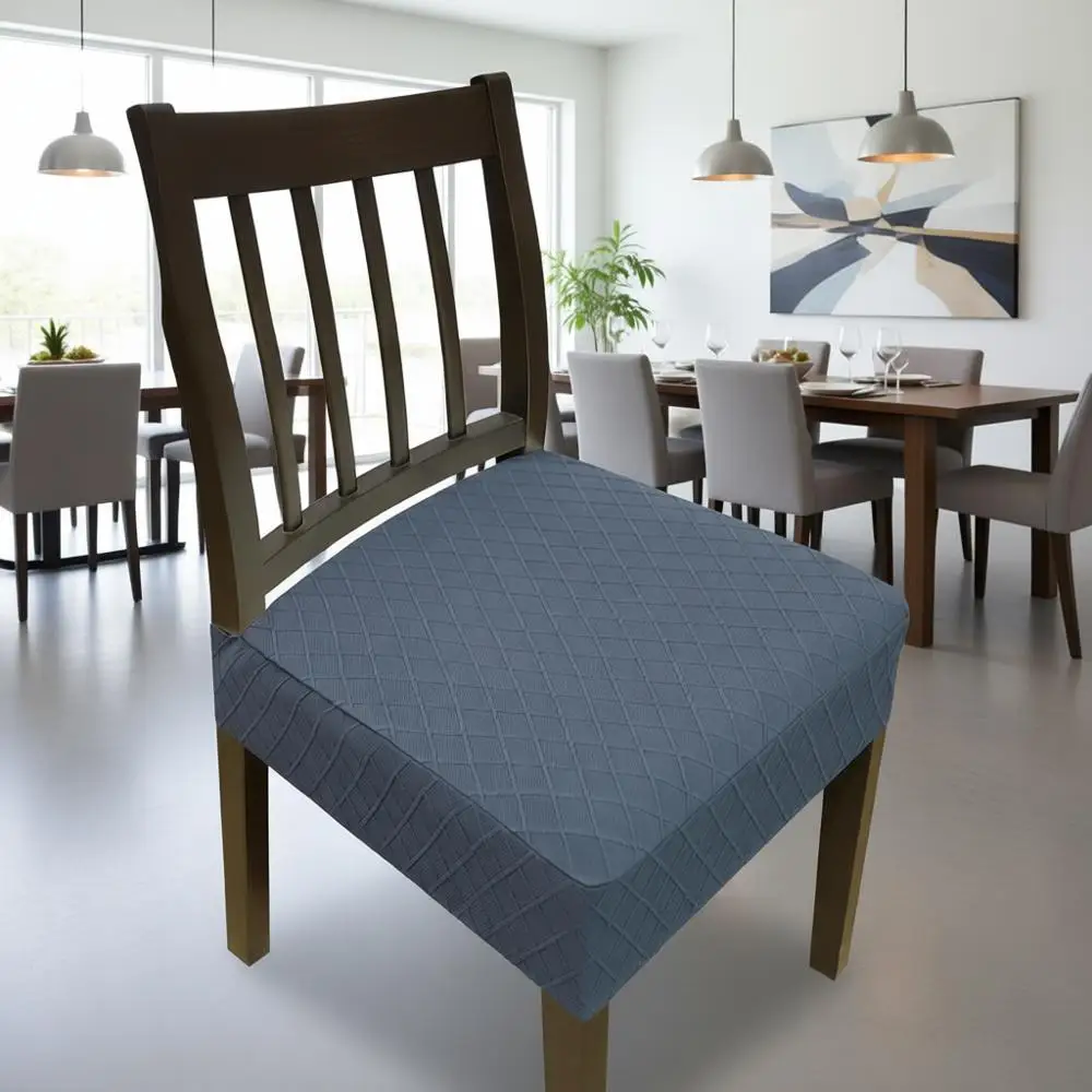

Dining Chair Covers, Seat Covers, Dining Room Chairs Set of 6, Stretch Kitchen Chair Covers, Removable Washable Dining Room Chai
