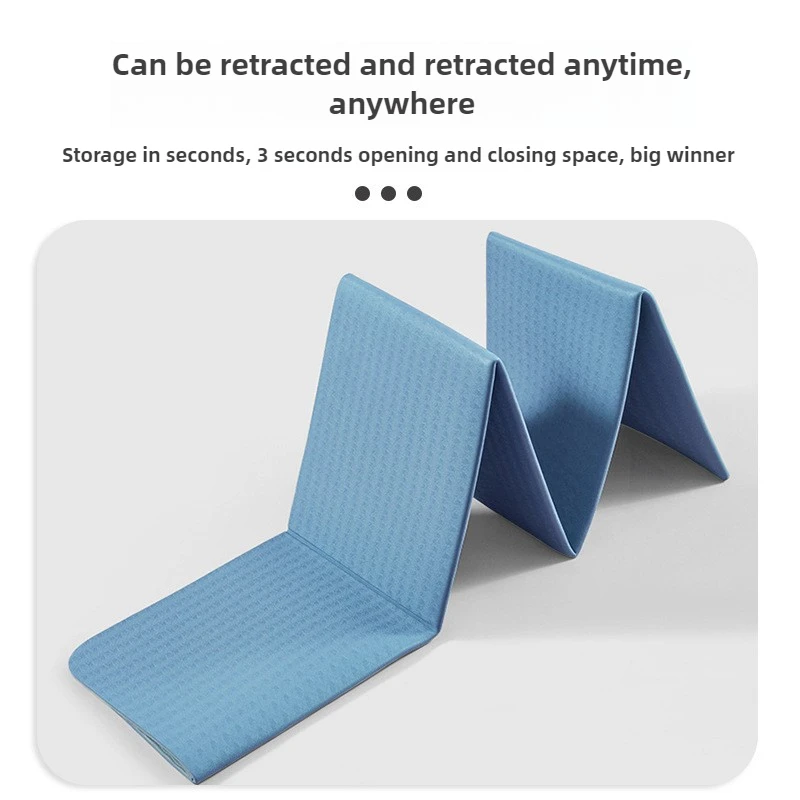 

Спортивный коврик для йоги, складной нескользящий коврик, легкий водонепроницаемый для путешествий, офиса, сна, детский домашний тренажерный зал, Camping 요가매트