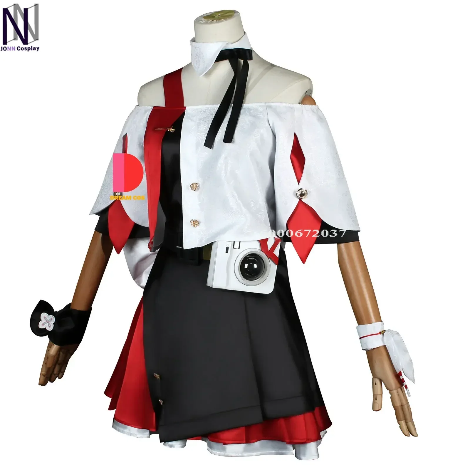 Honkai Star Rail Game March 7th KFC Co-Branding Cosplay Costume Carnival Uniform Wig Anime Halloween Costumes for Men Outfit