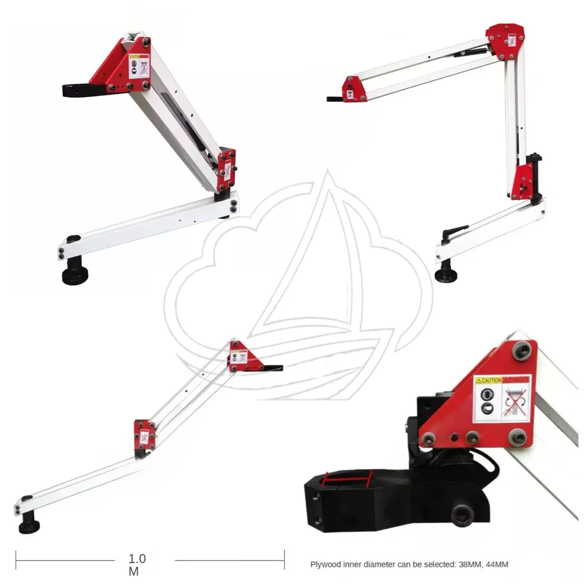 High Quality Vertical Pneumatic Tapping Machine Arm Bracket, High Strength Industrial Tapper Support for Metal Working