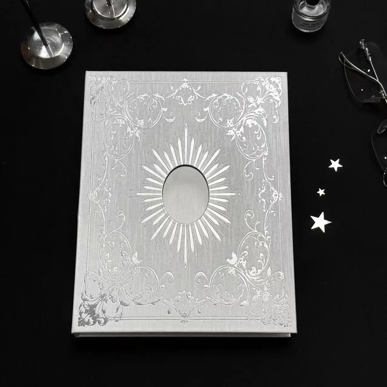 IFFVGX Pink Rose A5 Binder Photocard Holder Kpop Idol Photo Album Kawaii Photocards Collect Book Album for Photographs 포토카드 포장용품