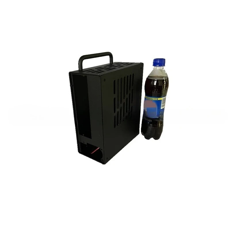 D6 Metal A4 Mini ITX Core Display Small Case Small 1U Power Supply Portable Handheld D5 Small Case K6629 view 3