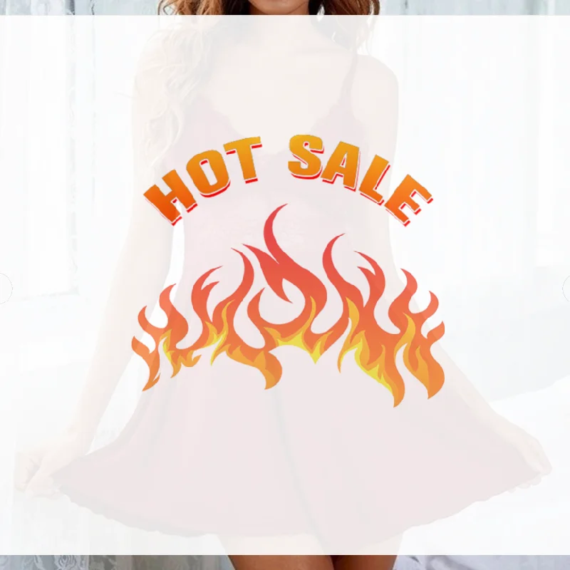 

Sexy Lingerie Sexy Lace See Through Suspender Nightgown Seductive Dress