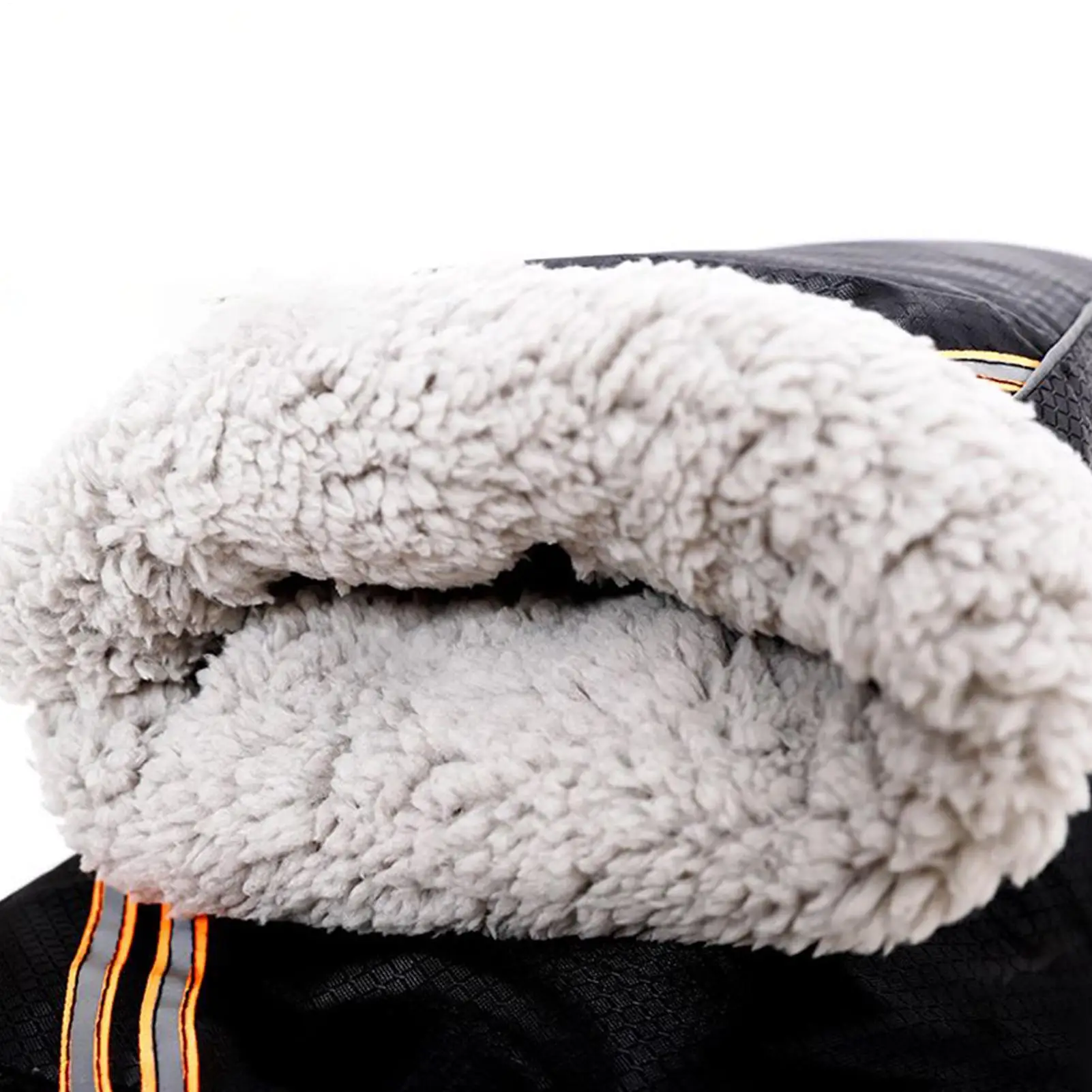 

Winter Warm Handlebar Gloves Reflective Waterproof Windproof Hand Muffs for Cold Weather Men Women Motorcycle Riding