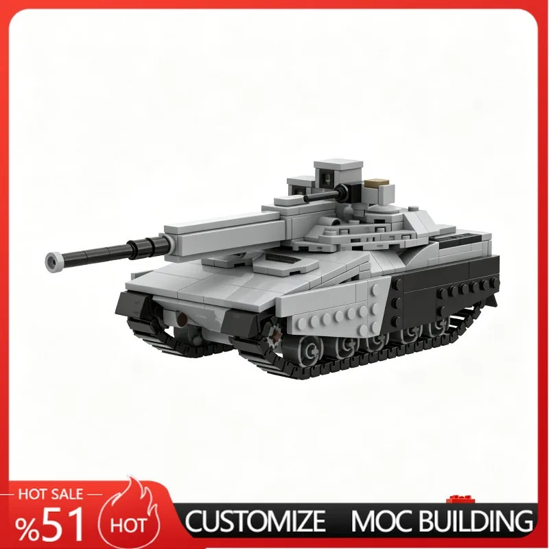 

NEW 429 Parts Prototype Light Tank Scale Model MOC Building Customize Blocks DIY Assembly Educational Popular Toy Gift For Boys