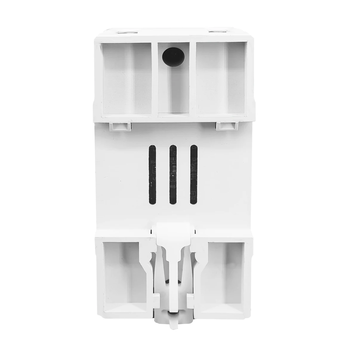 Din rail 63A Automatic Reconnect Over And Under Voltage Over Current Leakage Protection Surge Protect Protector Relay kwh power