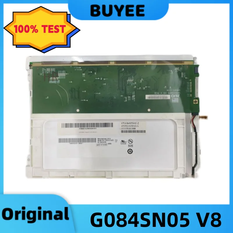 

G084SN05 V8 Original 8.4 Inch 20Pins LCD Screen Industrial Display G084SN05 V.8 LED Panel 800×600 100% Testing Works Well