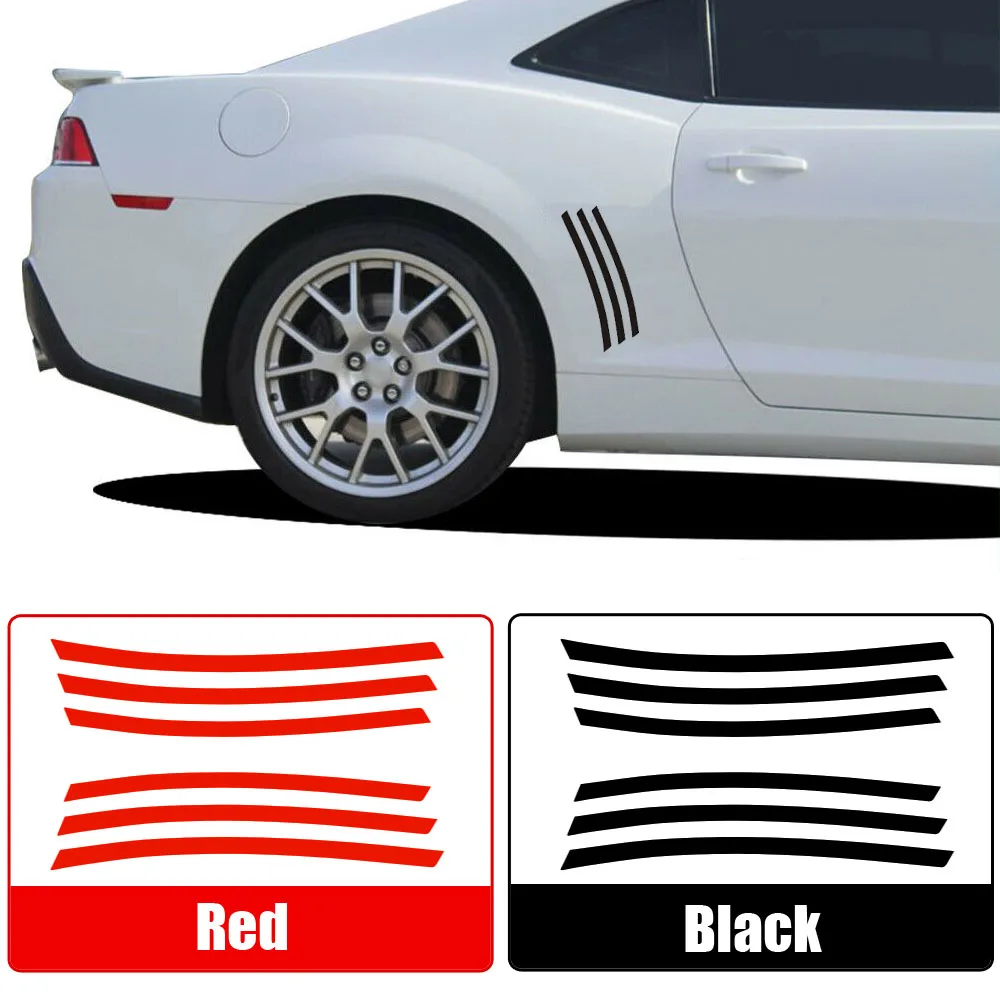 

2010-2015 For Chevy Camaro GILL Stripes Vent Decals Side Vinyl Graphics SS RS LS LT Models Side Body GILL STRIPES Vinyl Decal