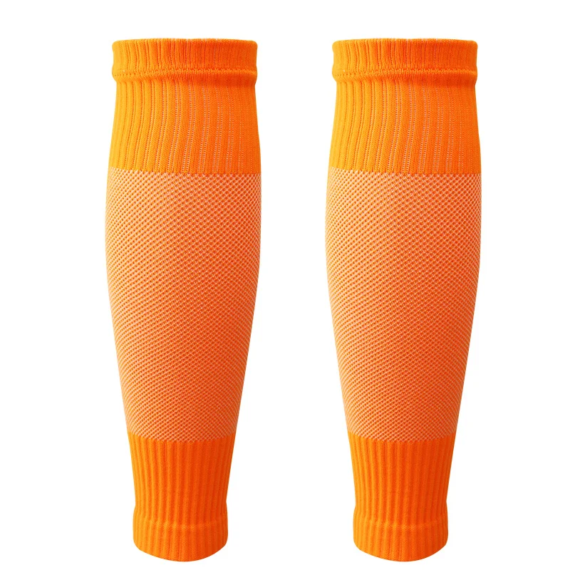 long elastic sock, tube adult fixed sock, high Professional football leg protector, sock with pressing plate