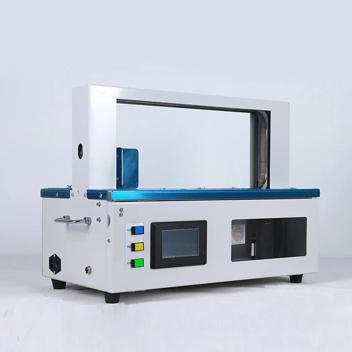 Machine Paper Money Strapping Bundling Machine Table Top Banknote Banding