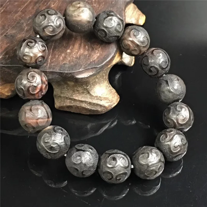 

Agate Pattern Bead Bracelet Pendant