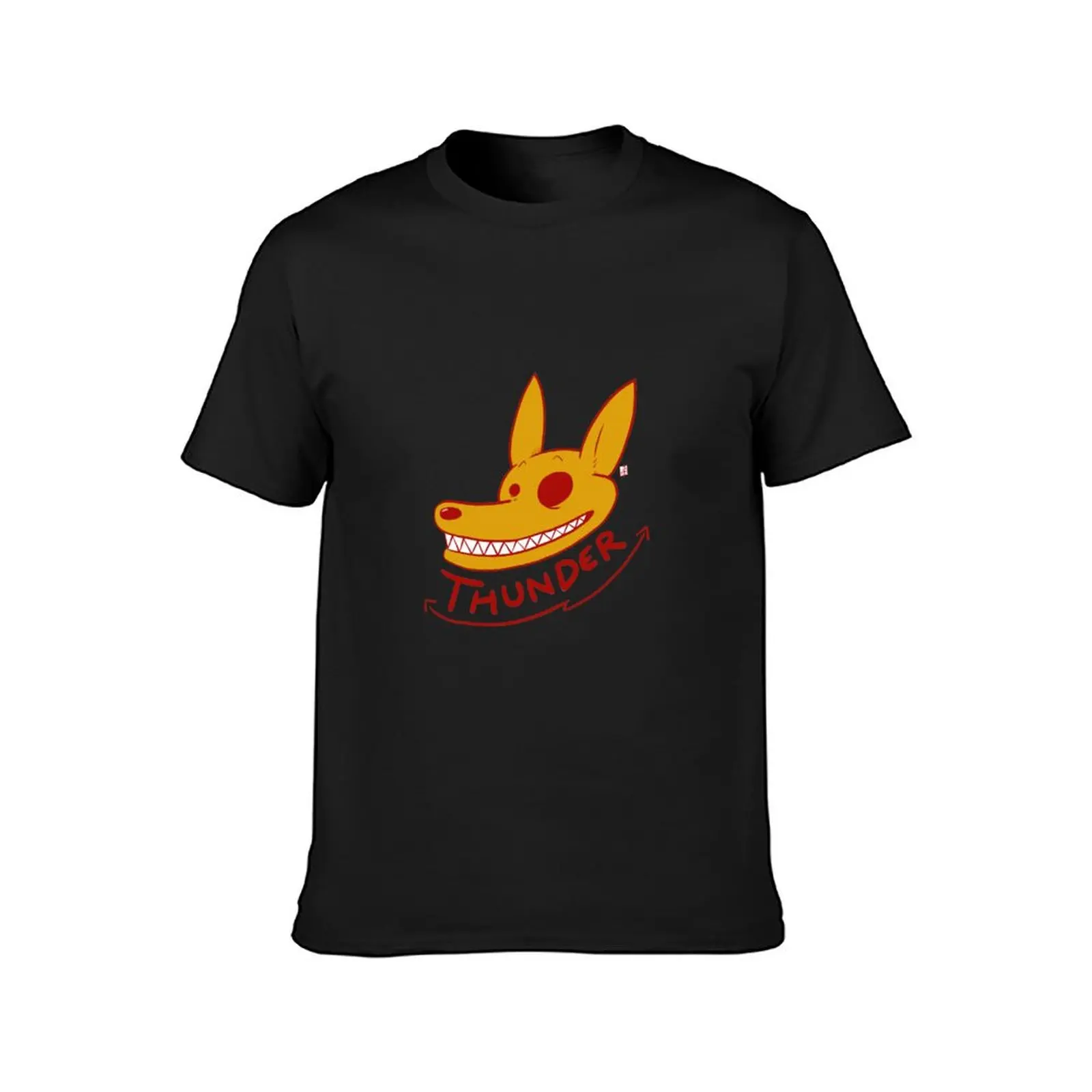 thunder fennec T-Shirt anime figures for a boy summer clothes fruit of the loom mens t shirts