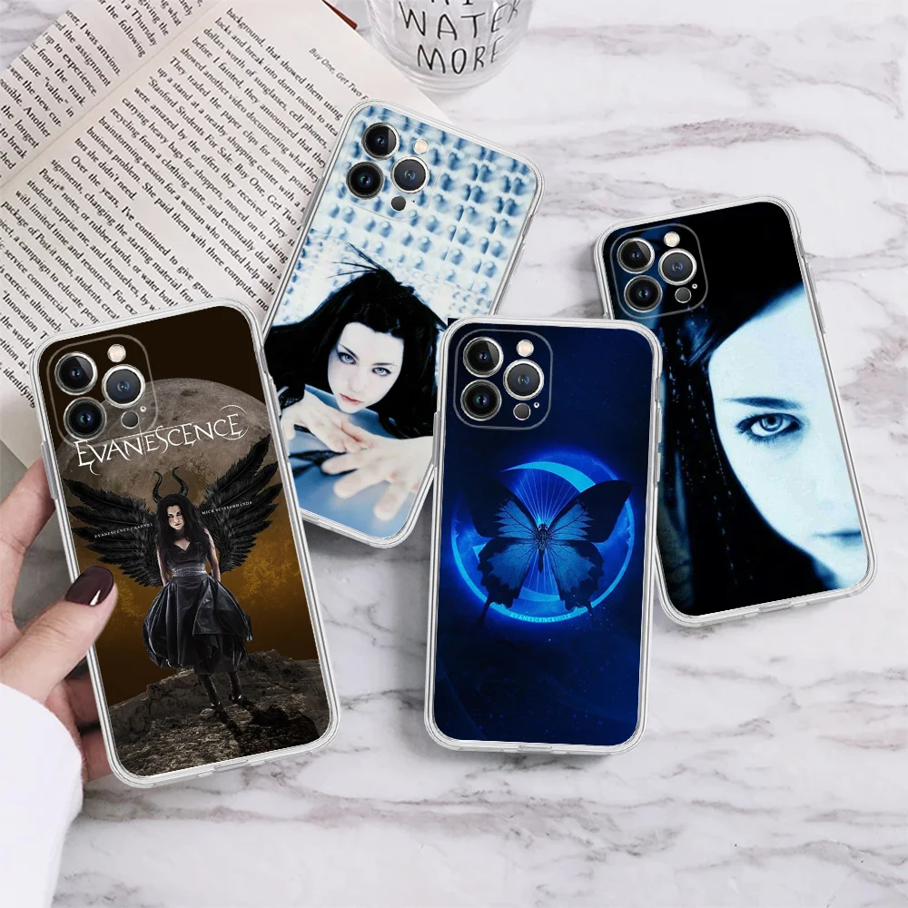 Evanescence Amy Lee Phone Case Silicone Soft For Iphone 15 14 13 12 11 Pro Mini XS MAX 8 7 6 Plus X XS XR Cover