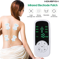 EMS Electric Muscle Therapy Stimulator 6 Modes Tens Unit Machine Meridian Physiotherapy Pulse Abdominal Prostate Body Massager