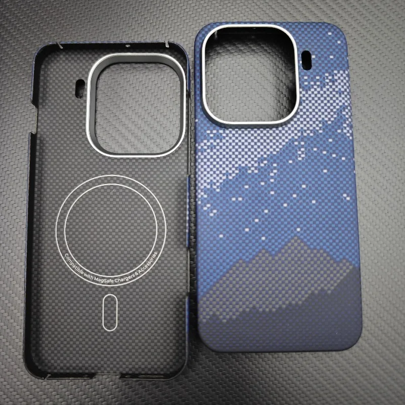 

New Carbon Fiber Magnetic Cover For Oppo Find X9 Pro Aramid Fiber Case For Oppo Find X9 Cover Mobile Phone Accessories