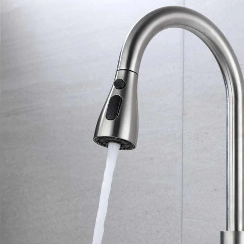 GTBL Pull Out Spray Shower Head Kitchen Spare Replacement Tap Sprayer Water Saving Universal Kitchen Faucet Head Aerator image 6