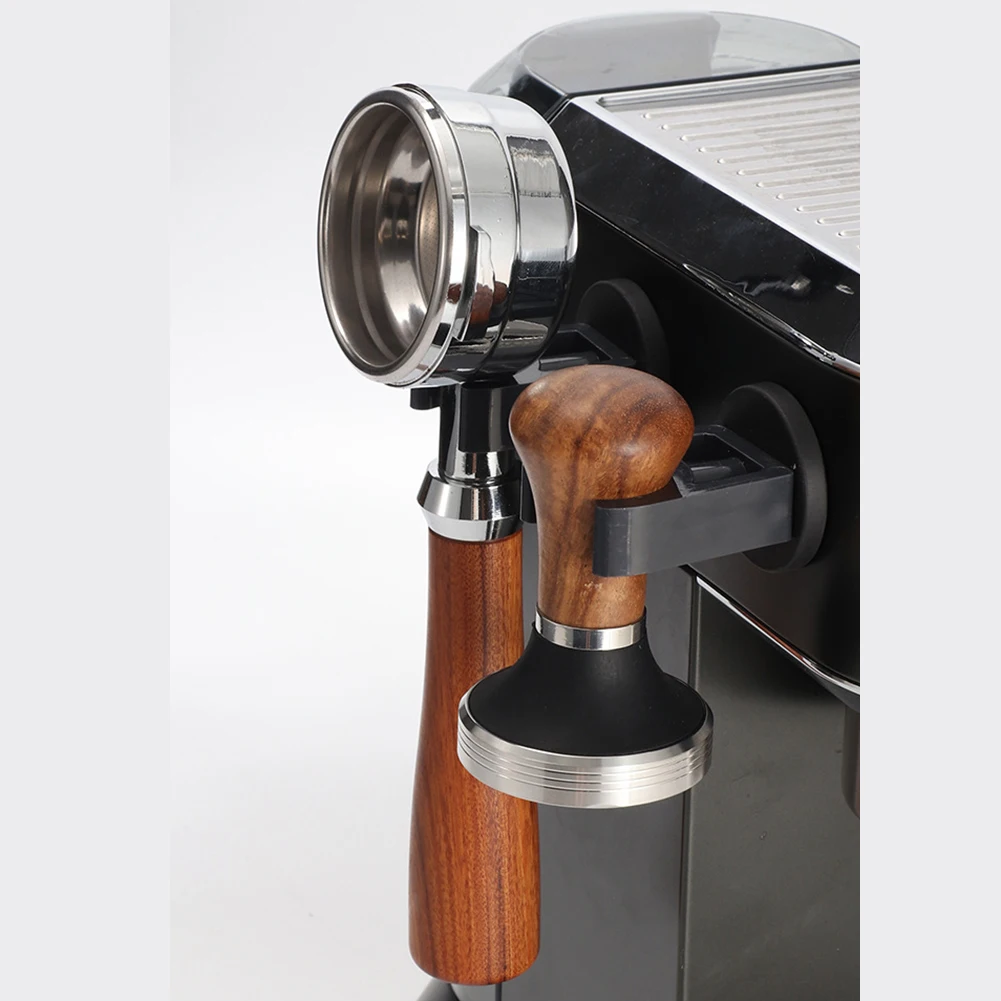 Magnetic Espresso Portafilter Holder Wall Mount 2pcs Set for Home or Office Coffee Setup Maintains Clean and Efficient Workspace