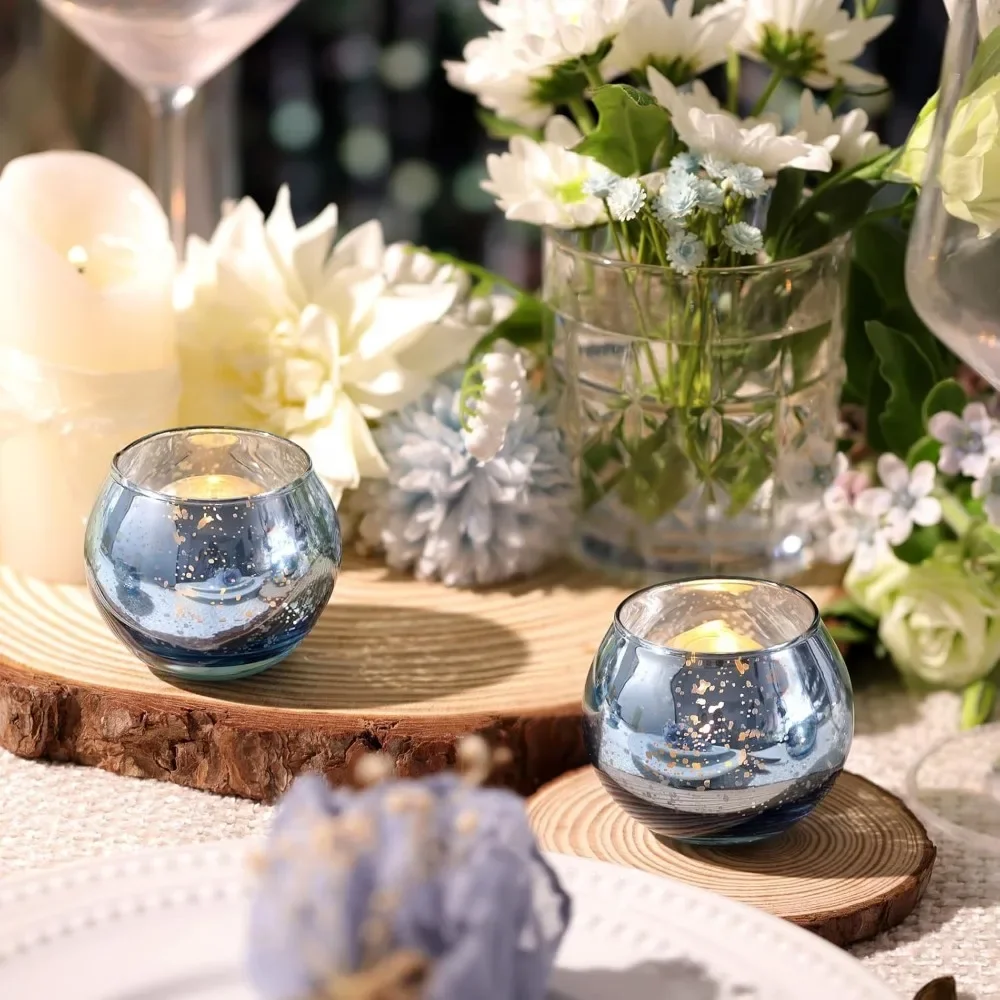Colorful Round Candle Holder Simple Modern Tea Lamp Home Decor Candle Holder Table Banquet Birthday Party Desktop Decoration