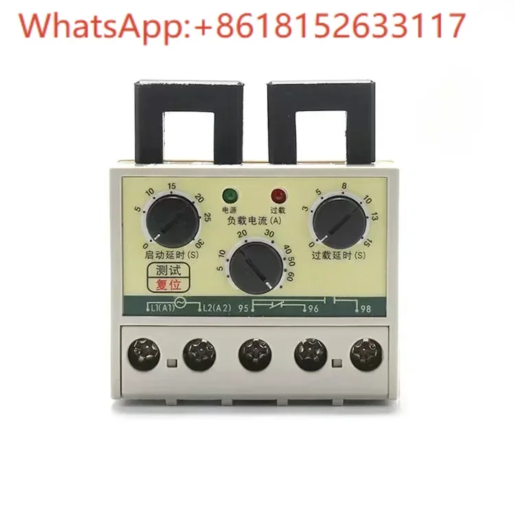HTHY-21 مرحل التيار الزائد الإلكتروني HTHY21 0.5-5 A 3-30A 5-60A 220V