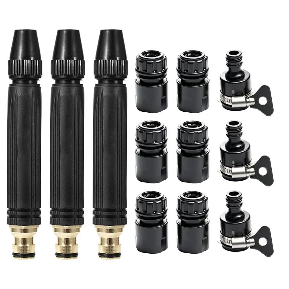 Multi Function High-Pressure Sprinkler Car Wash Flushing Garden Hose Tap Water Booster Adjustable Nozzle Gardening Tools