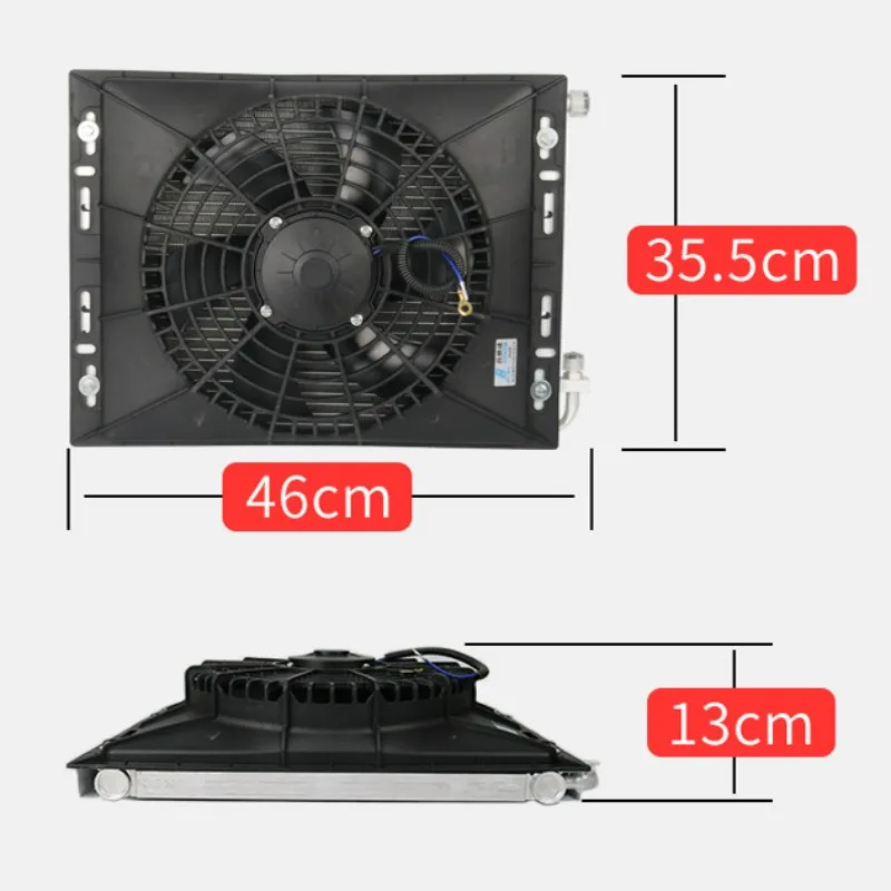 Universal 12V 24V Vehicle Air Conditioner for Van Truck Cab AC System