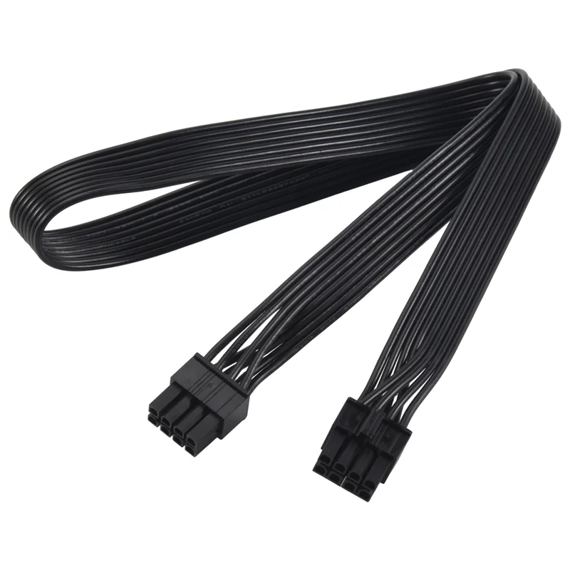 ABKM CPU 8ピン - 4+4ピン ATX電源ケーブル 8ピン - 8ピン Corsair、COOLER MASTERなど対応 モジュール式電源