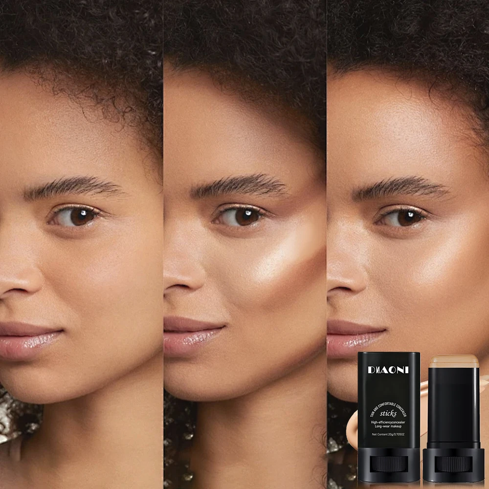 قطعة واحدة من كونسيلر لتغطية العيوب وعلامات حب الشباب، كونسيلر يدوم طويلاً، تأثير مكياج طبيعي #2