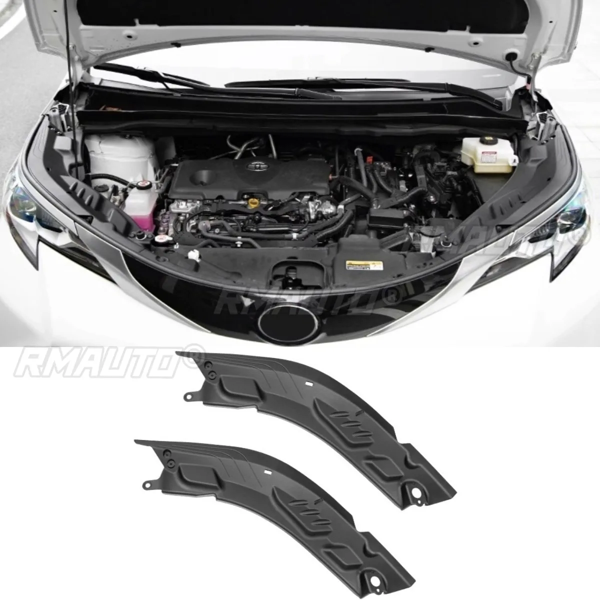 para-toyota-senna-2021-2024-accesorios-exteriores-placa-de-proteccion-del-motor-placa-protectora-inferior-del-motor-kit-de-cuerpo-de-barbilla-compatible