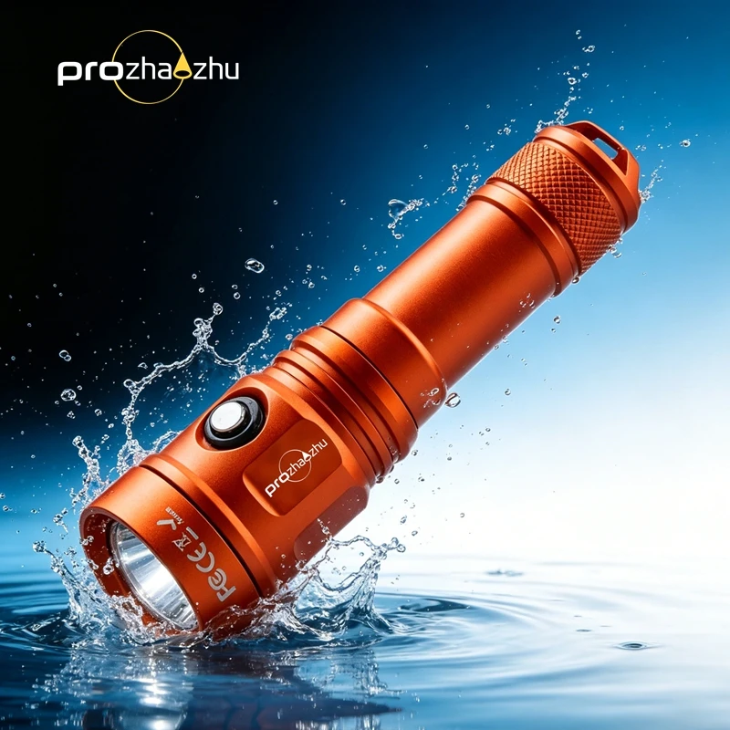 prozhaozhu-dl-b50-plus-torcia-subacquea-2500lm-ricaricabile-usb-c-impermeabile-ip68-100m-per-immersioni-subacquee