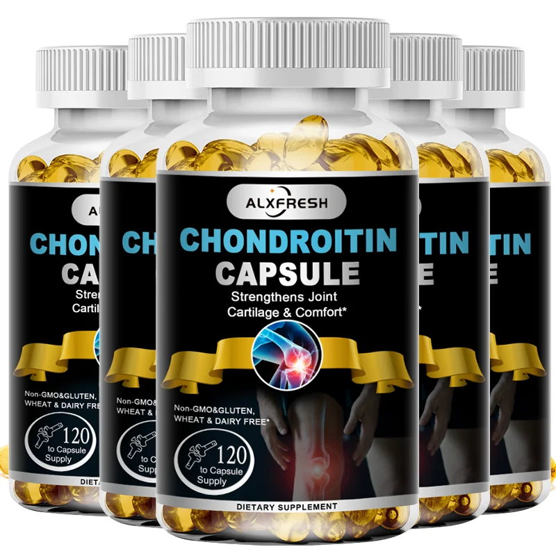 

Glucosamine Chondroitin MSM Collagen | Joint Support Supplement | Made in the USA | Resilience Vitamins | For Men and Women