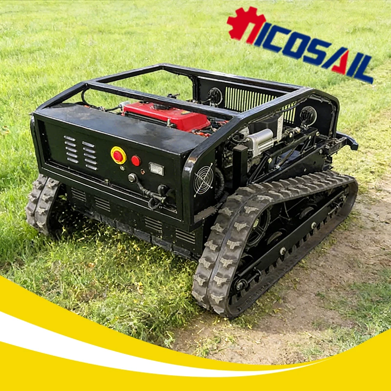 Custom Lightweight Remote Control Lawn Mower Euro 5 Standard CE Approved For Household Garden Care