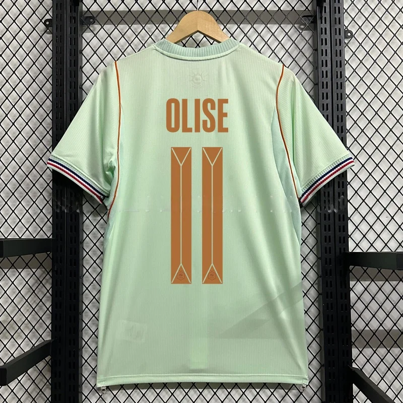 2026 New Jersey Dembélé #11, Aurier #10, Mbappé Soccer T-shirt