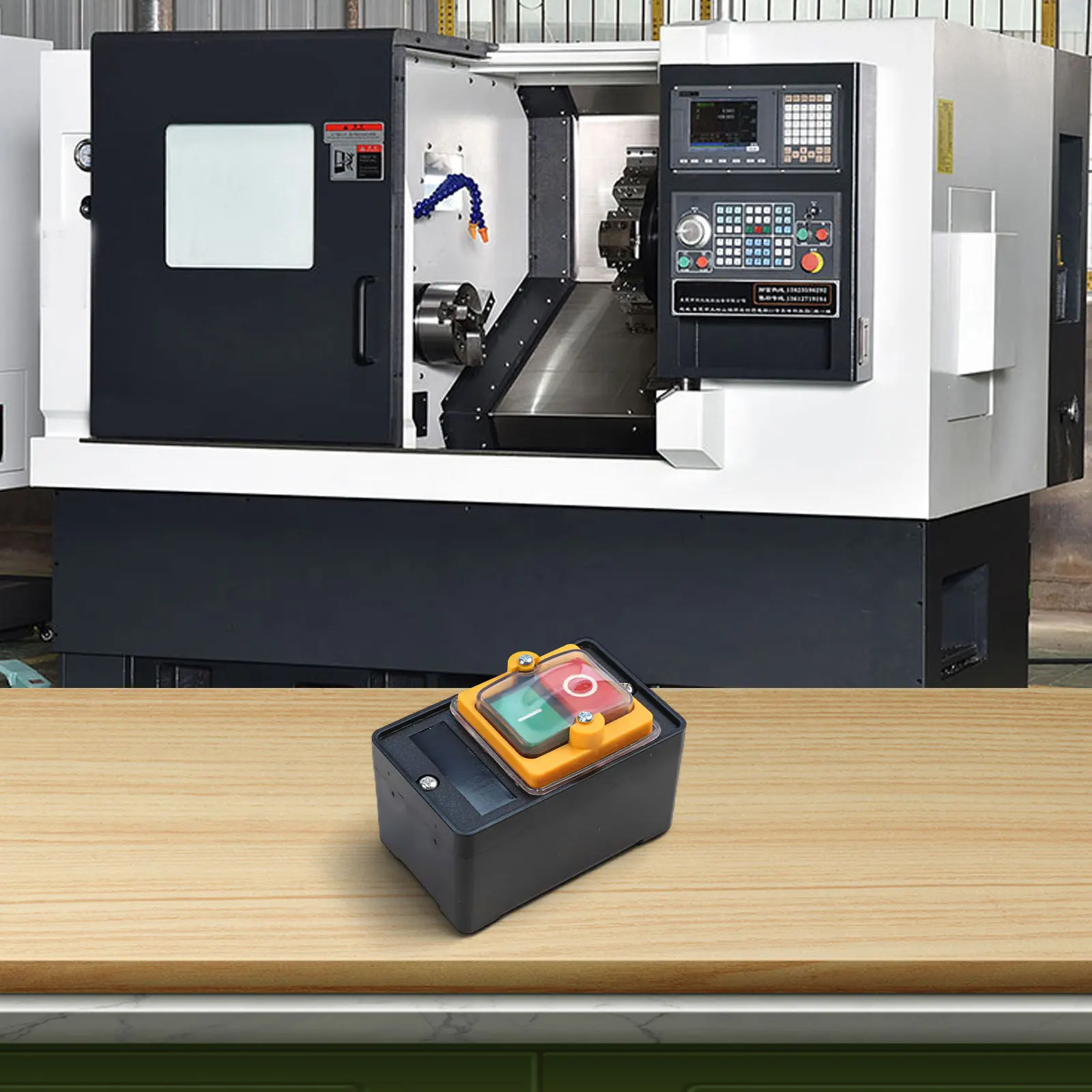 1Pc Push Button Con…