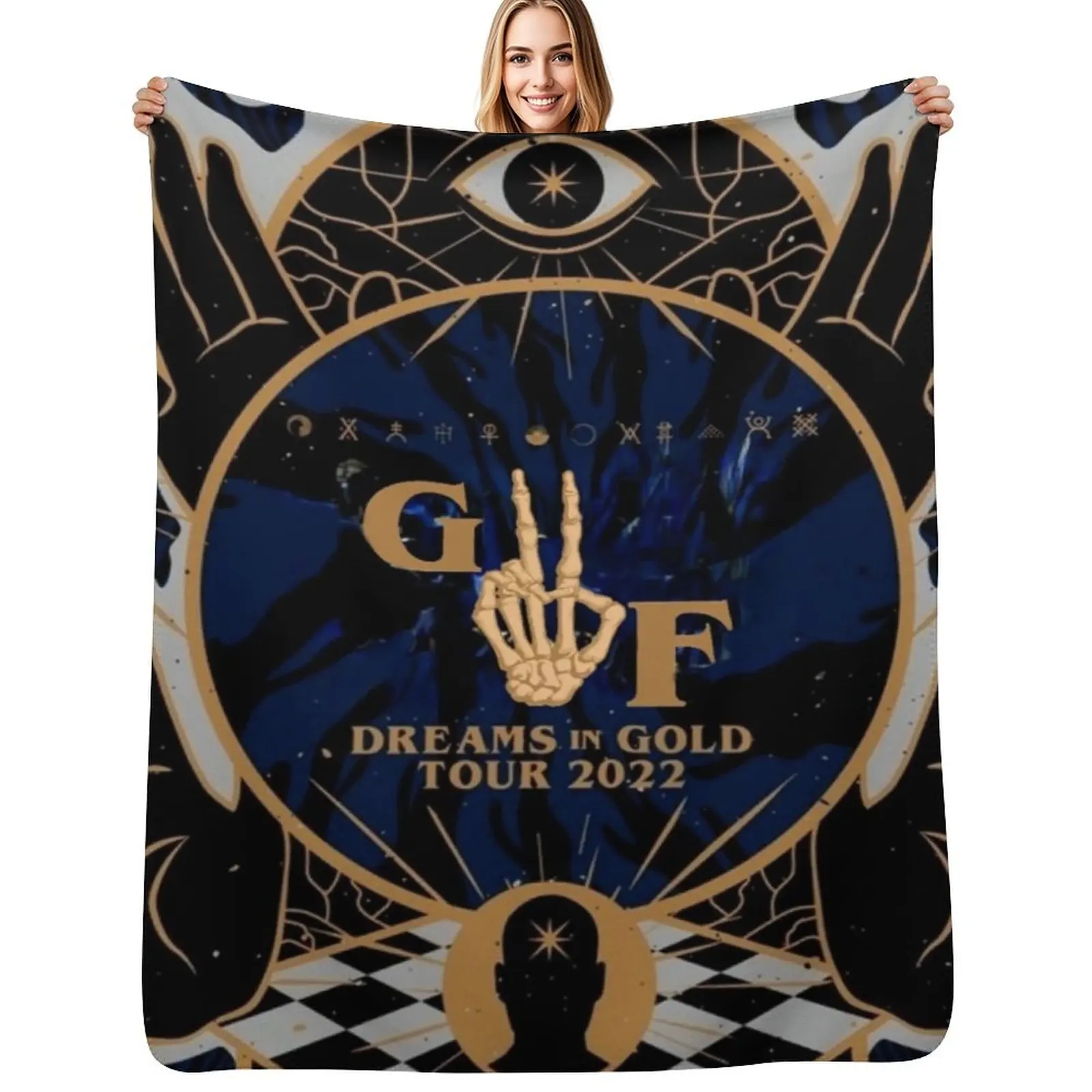 

Awesome one Throw Blanket Lightweight Warm Blanket for Travel Camping