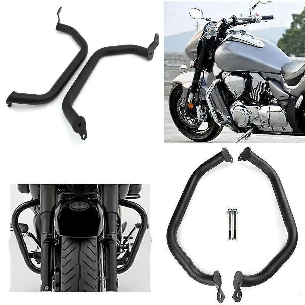

For SUZUKI BOULEVARD Intruder M800R M109R VZR1800 2006-2021 Motorcycle Crash Bar Engine Guard Bumpers Stunt Cage Protector