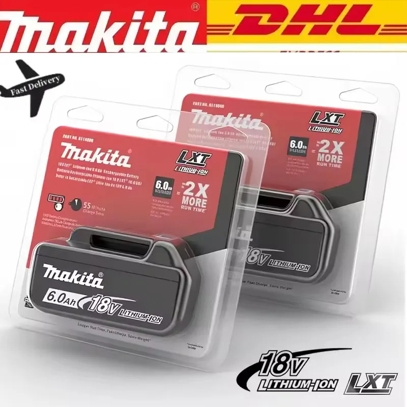 

Original Makita 6Ah/5Ah for Makita 18V Battery BL1840 BL1830B BL1850B BL1850 BL1860 BL1815 Replacement Lithium Battery