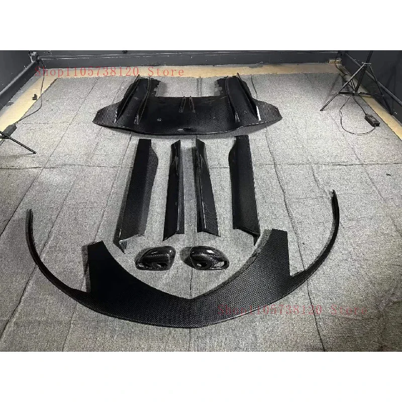 Factory Hot Selling Bt Sellinor GT N Style Car Bumper Lip Diffuser Sp Spoiler High Quality Dry Carbon Fiber New ConditionHigh