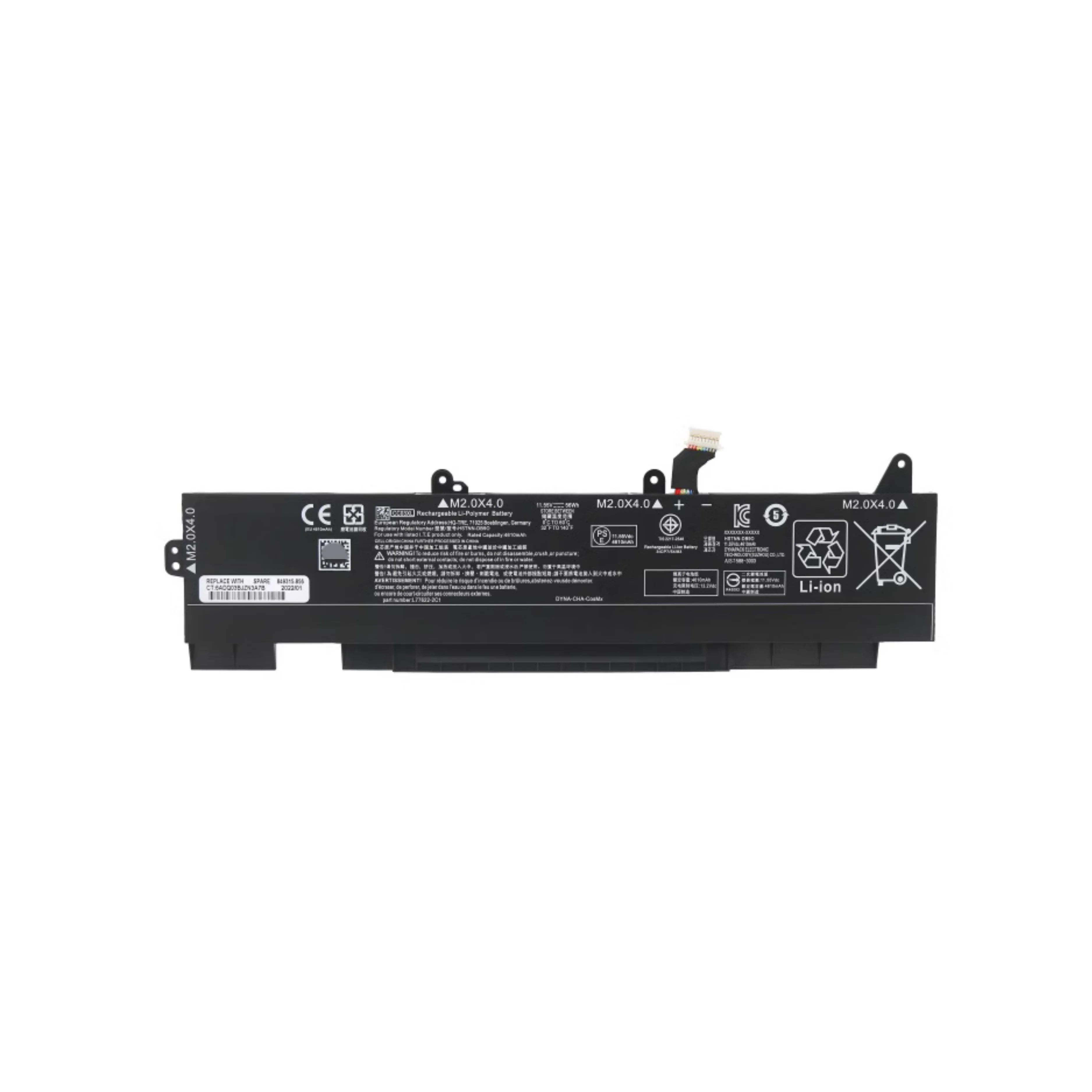 For EliteBook 850 855 G7 G8 CC03XL L77991-005