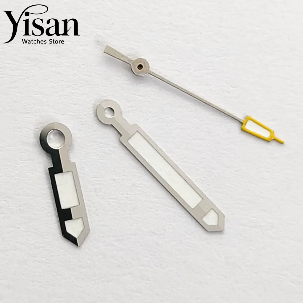 Silver Yellow Watch Hand Fit NH35 NH36 ETA2824 2836 DG3804 Miyota 8215 821A Movement Watch Mod Accessories view 2
