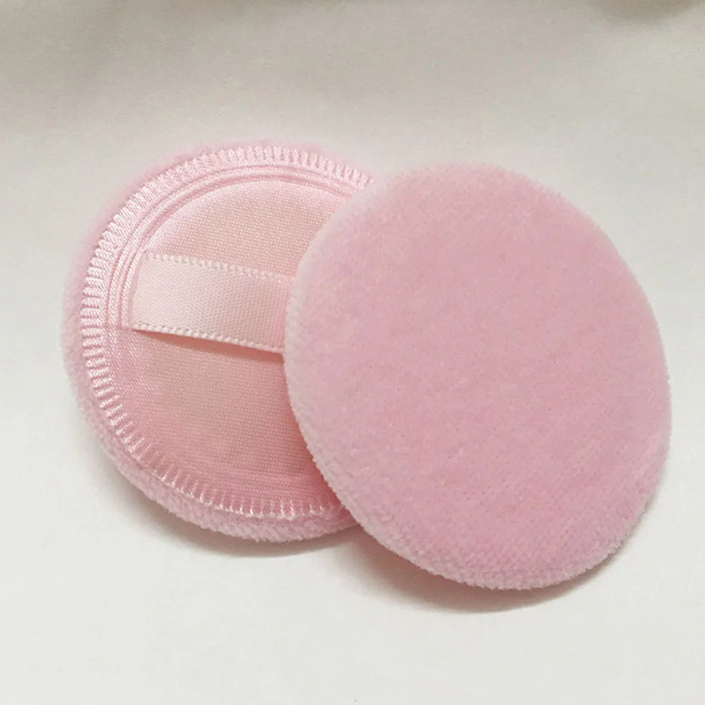 Aplicador de maquillaje suave y denso para el rostro, almohadilla cosmética para aplicación suave, herramientas de maquillaje en polvo seco, 20 piezas