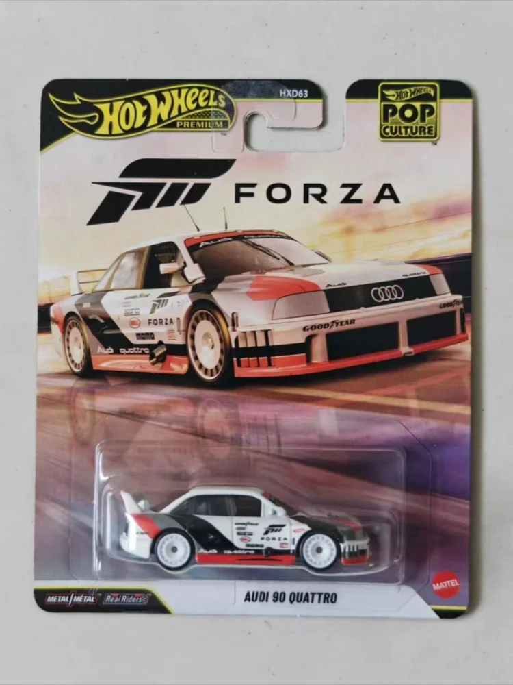 

Hot Wheels Original Diecast Model Car Premium Pop Culture Au di 90 Vehicle Collectible For Fans Collection Hobby Model Gift