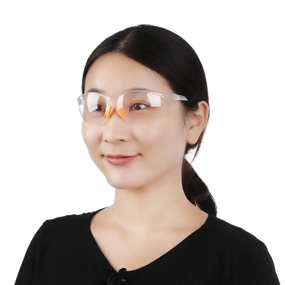 Scratch Goggles Clear Safety Goggles Dustproof Windproof Work Glasses Safety Protective Glasses Women Men