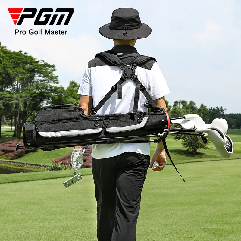 PGM golf bag, male and female bracket gun bag, light ball bag, club bag leather