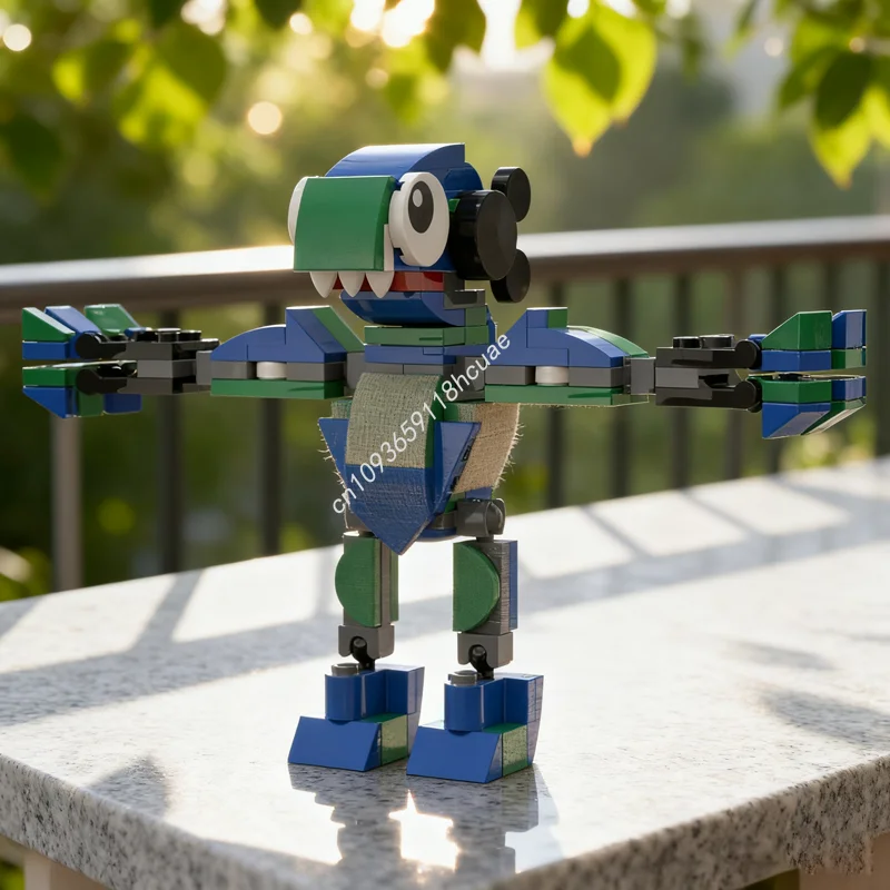 

115pcs MOC Durpy Mixelsed Model Building Blocks Construction Assemble DIY Creative Idea Toy Brick Kids Christmas Gifts Birthday